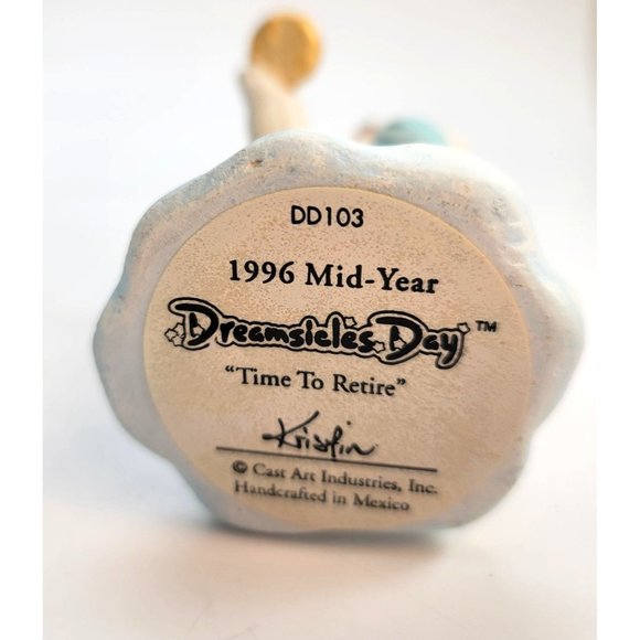 Dreamsicles Angel Day Figurine Time to Retire 1996 Cast Art JJ3274 - Picture 6 of 7
